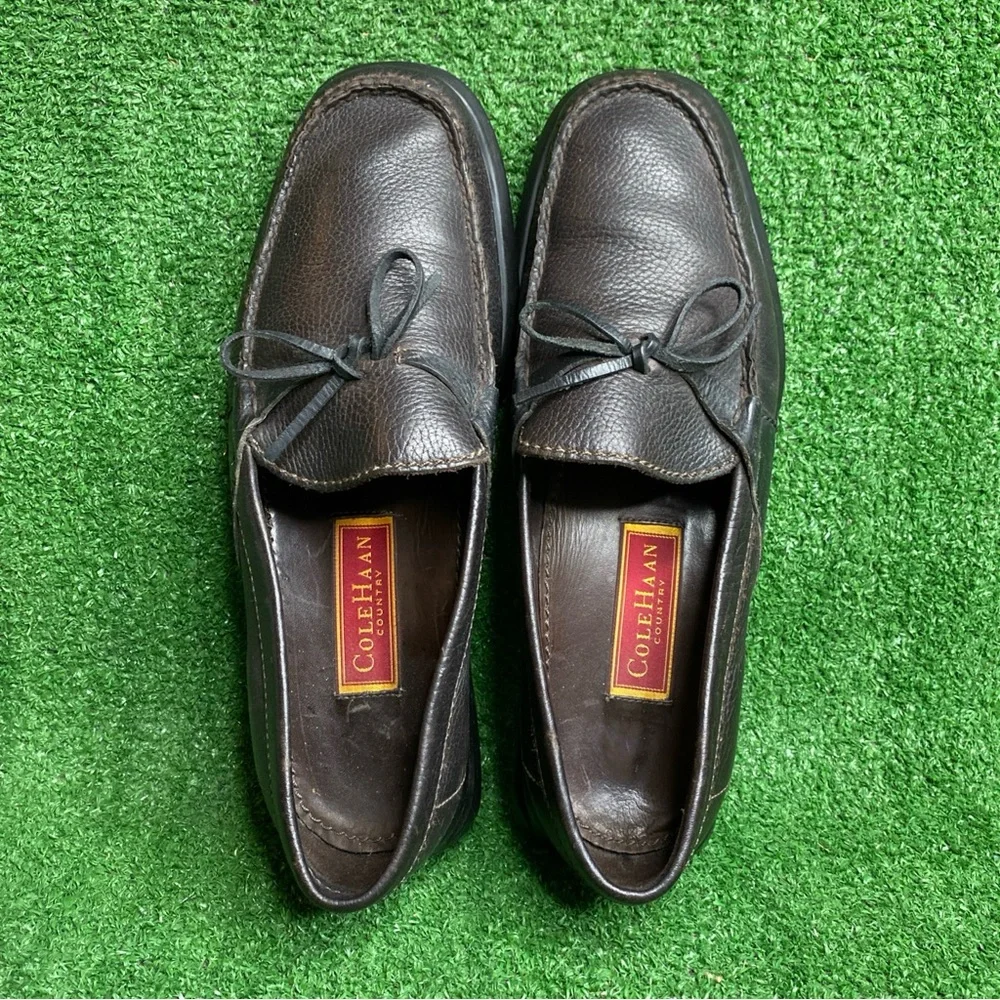 Cole Haan Country Brown Leather Loafers C00517 Men's Size‎ 11.5